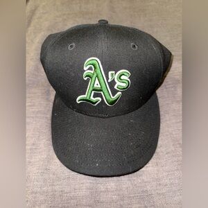 New Era Black 59FIFTY Oakland A’s hat 7 1/8